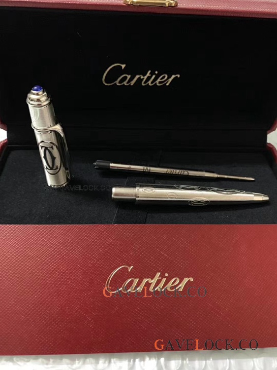 Replica Cartier Logo Pen Diabolo Ballpoint Pen